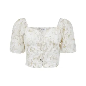 ONLY Chiffon Shirt Women's H4J Blueno