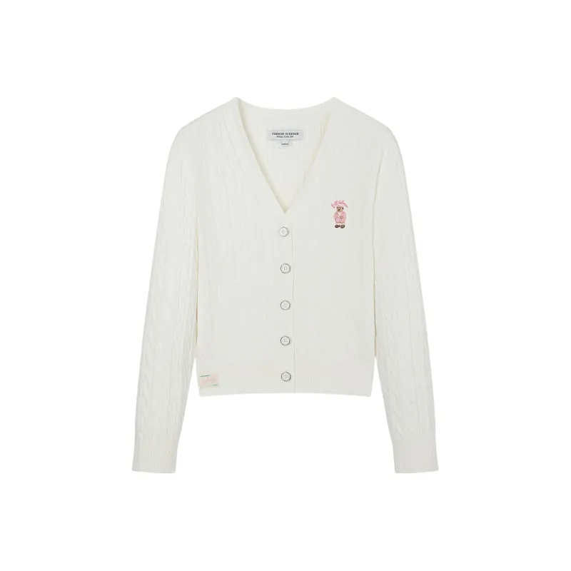 Teenie Weenie Knitwear Women's Ivory White-0