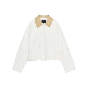 ZARA Jackets Coats Women's Frosted White