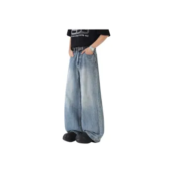 MARK WAFFLE Jeans Unisex Blue