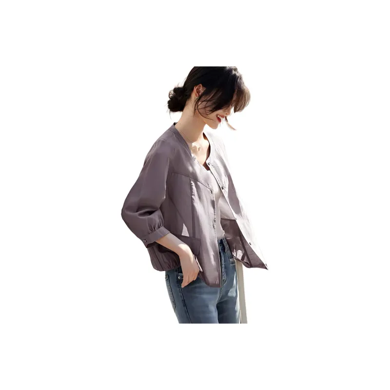 XWI Jackets & Coats Women's Gray Purple-0