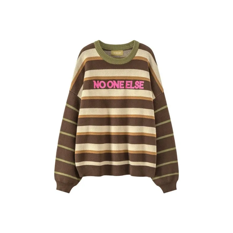 NO ONE ELSE Knitwear Unisex Mustard Green-0