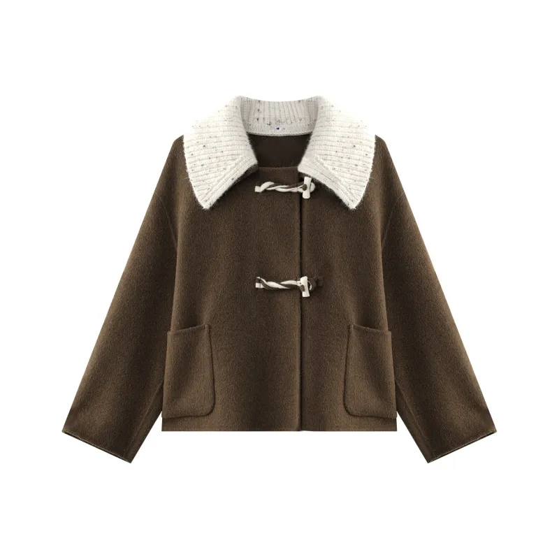 THE SEA LIFE Jackets & Coats Women's Dark Butterfly Brown-0