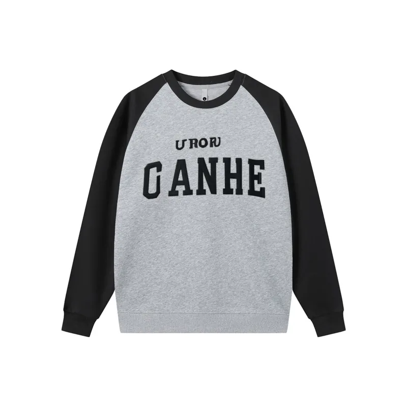 CHANGE SHE Sweatshirt Unisex Beige Apricot & Arctic Blue-12