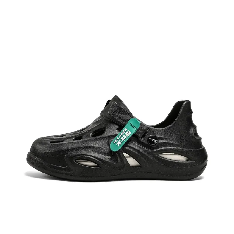 Mulinsen Summer Cool And Trendy Outerwear With Soft Rebound, Squashy, And Bouncy Feeling Beach Sandals Clogs Men's-8