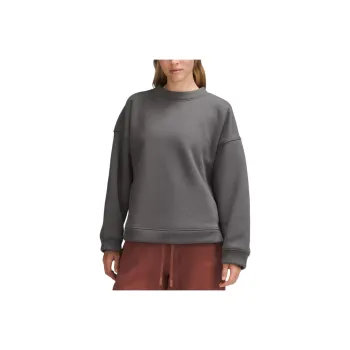 Lululemon Plush Fleece Oversized Pullover Sweatshirt Women's