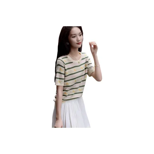 【dme】 Knitwear Women's Seaweed Green