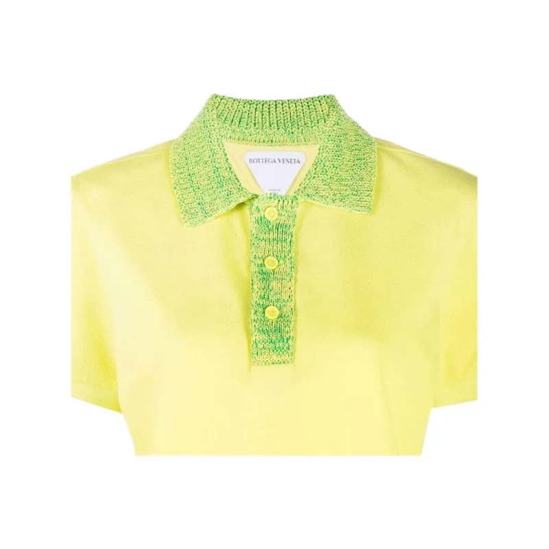 Bottega Veneta SS22 Polo Shirt Women's Yellow-4