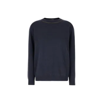 Brunello Cucinelli Cashmere Sweater Women's Midnight Blue
