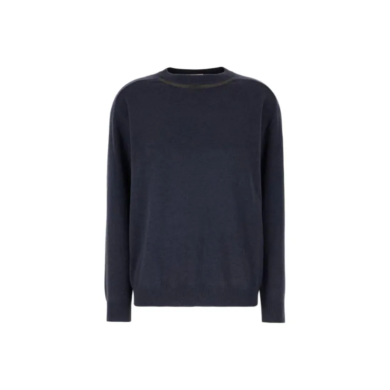 Brunello Cucinelli Cashmere Sweater Women's Midnight Blue-0