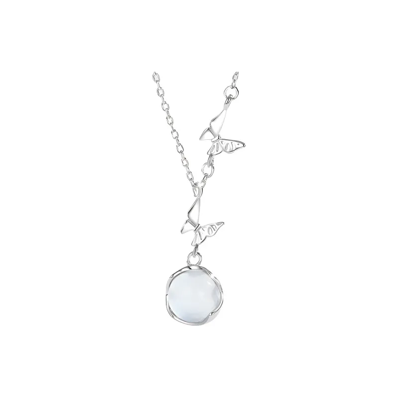 Seven Little Craftsmen Chalcedony Necklaces Unisex-0