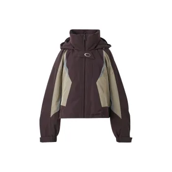 3COLOUR Down Jacket Women's Red Brown