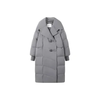 PEACEBIRD Down Jacket Women's True Gray