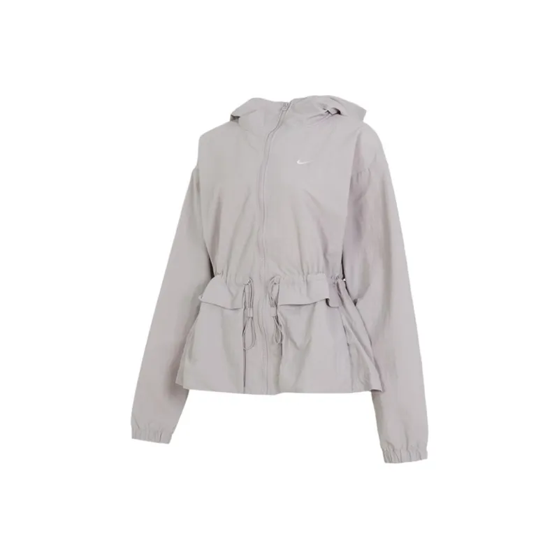 Nike Sportswear Everything Wovens Jackets & Coats Women's White Gold Purple-0
