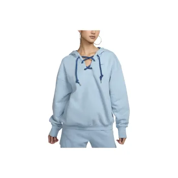 Nike Serena Williams Design Crew Women's Fleece Pullover Hoodie Sweatshirt Women's Blue