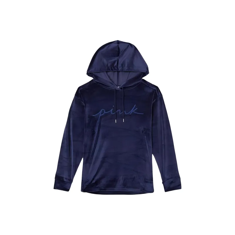 Victoria's Secret PINK Sweatshirt Women's Marine Blue-0