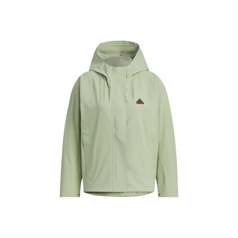 Adidas TECH RAIN JACKET Jackets & Coats Women's Tent Green-0