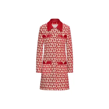 Valentino Coats Women's Red