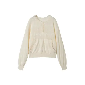 EICHITOO Knitwear Women's Ecru