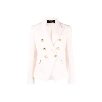 BALMAIN Business Suits Women's Light Pink