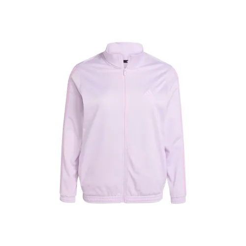 Adidas Free Shipping With AdiClub Tricot 3 Stripes Track Jacket Plus Size