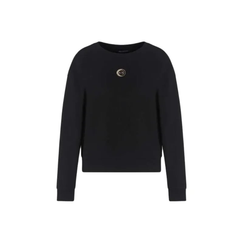 ARMANI EXCHANGEAE SS25 Sweatshirt Women's Black-0