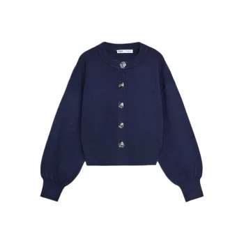 ZARA Knitwear Women's Dark Blue