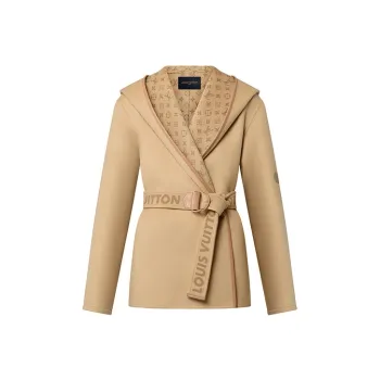 LOUIS VUITTON FW22 Coats Women's Khaki