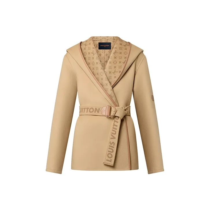 LOUIS VUITTON FW22 Coats Women's Khaki-0