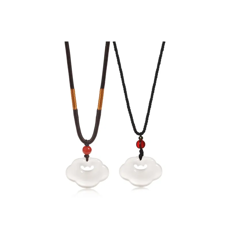 MOREL Chalcedony Necklaces Unisex-4