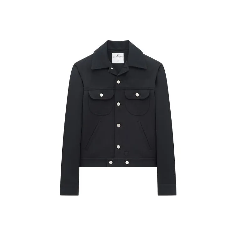 COURREGES Twill Trucker Jacket-0