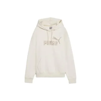 PUMA ESS+ ANIMAL ESS+ ANIMAL Hoodie Sweatshirt Women's High Mountain Snow