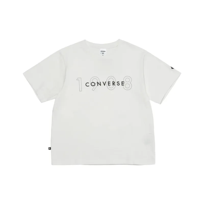 Converse SS25 T Shirt Women's White-0