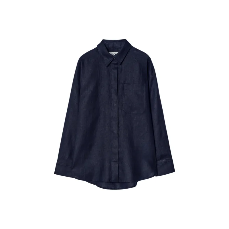 COS Shirts Women's Navy Blue-0