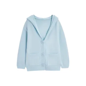 Love To Serve Knitwear Women's Light Blue