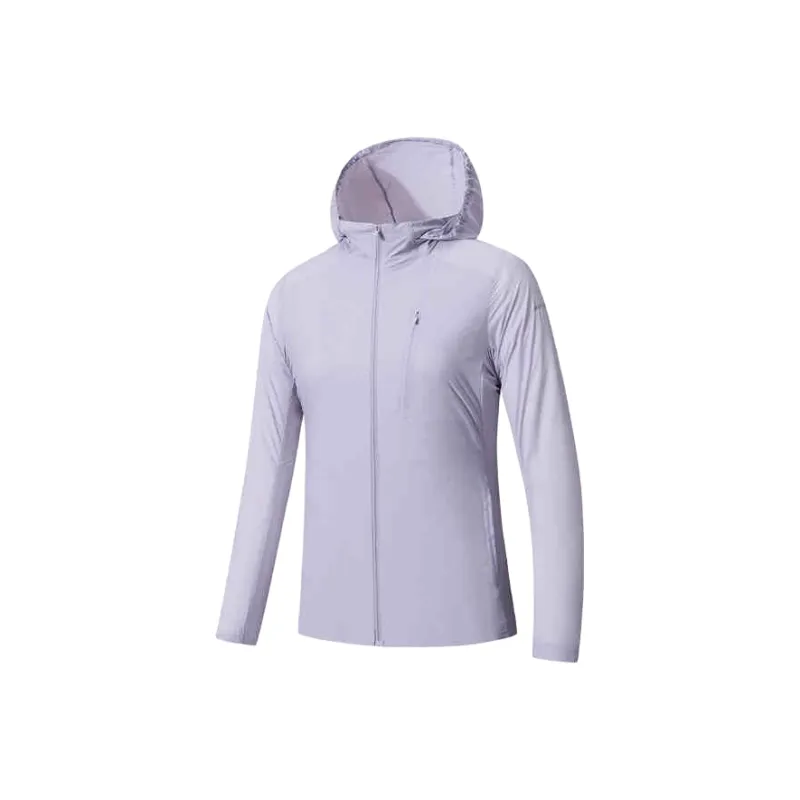 Anta Jackets Coats Women's Dusty Gray Purple-0