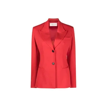 Valentino Jackets & Coats Women's Red