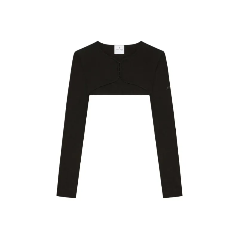 COURREGES Cropped Cardigan-0