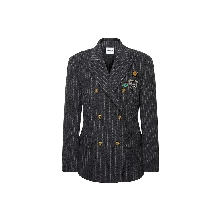 D'zzit Business Suits Women's Dark Gray-0