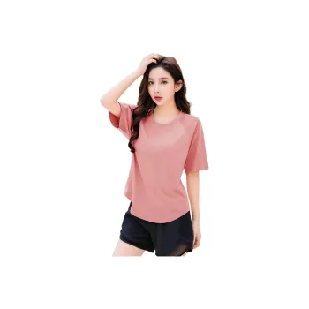 Barbie Yoga T Shirt Pastel Pink
