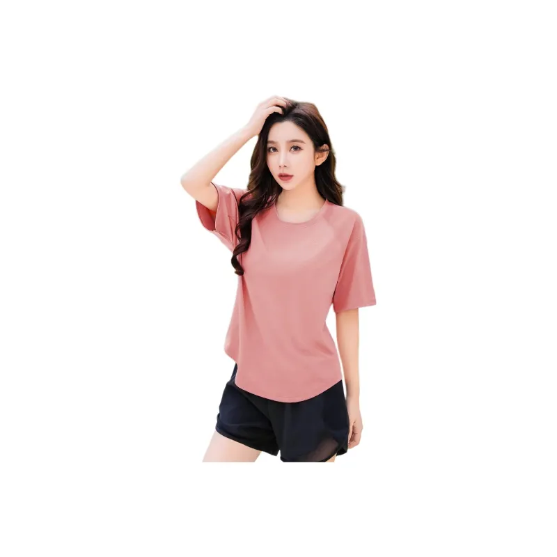 Barbie Yoga T Shirt Pastel Pink-0