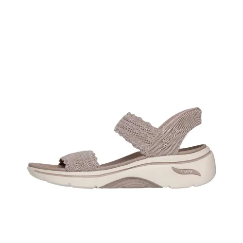 Skechers GO Walk Arch Fit 2.0 Beach Sandals Women's Beige