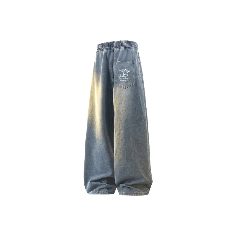 Qnxeey Jeans Unisex-8