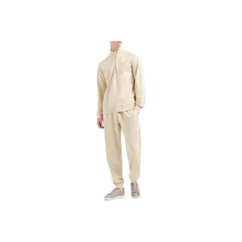 EMPORIO ARMANI EA7 SS25 Casual Sportswear Men's Milk White