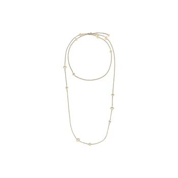 FENDI Bronze Necklaces Women's Gold