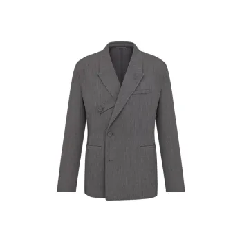 DIOR Jackets & Coats Men's Gray
