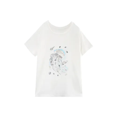 A Paradise For Awakening T Shirt Women's White