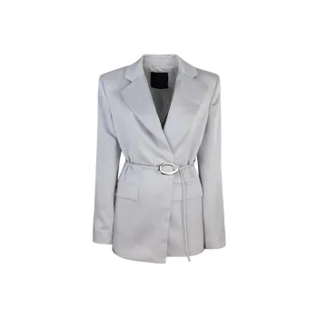 LIU·JO UOMO Jackets & Coats Women's Gray