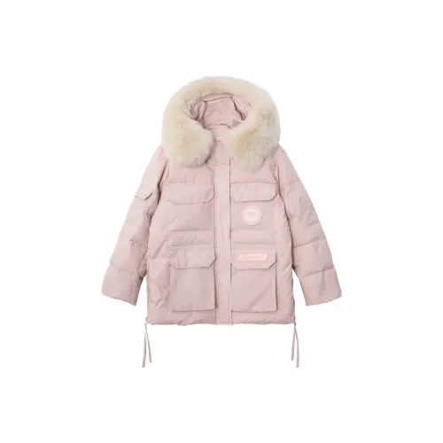 SUNSUNTOWN Down Jacket Women's Pink