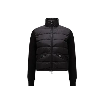 Moncler Grenoble Panelled Zip Up Puffer Jacket